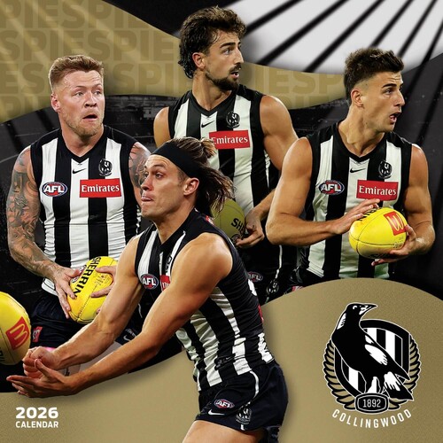Collingwood Magpies 2026 AFL Calendar